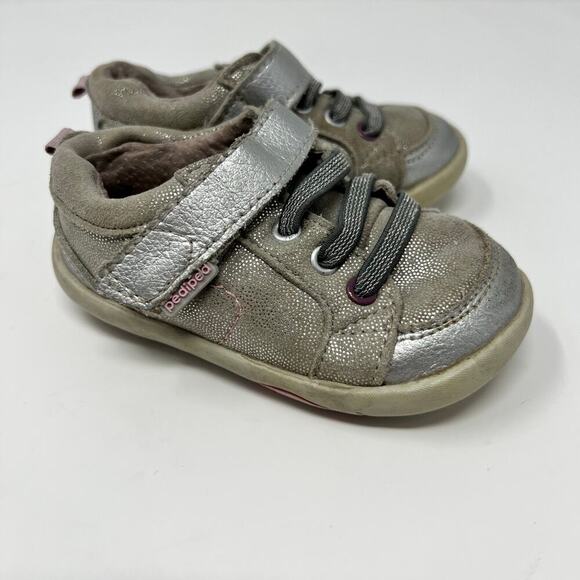 Robeez & Pediped First Shoes Bundle Sandal Sneakers Baby Toddler 6-9 mos + EU 20 - Picture 8 of 13